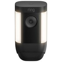 Ring Spotlight Cam Pro Wire-Free Outdoor 1080p IP Camera - Black