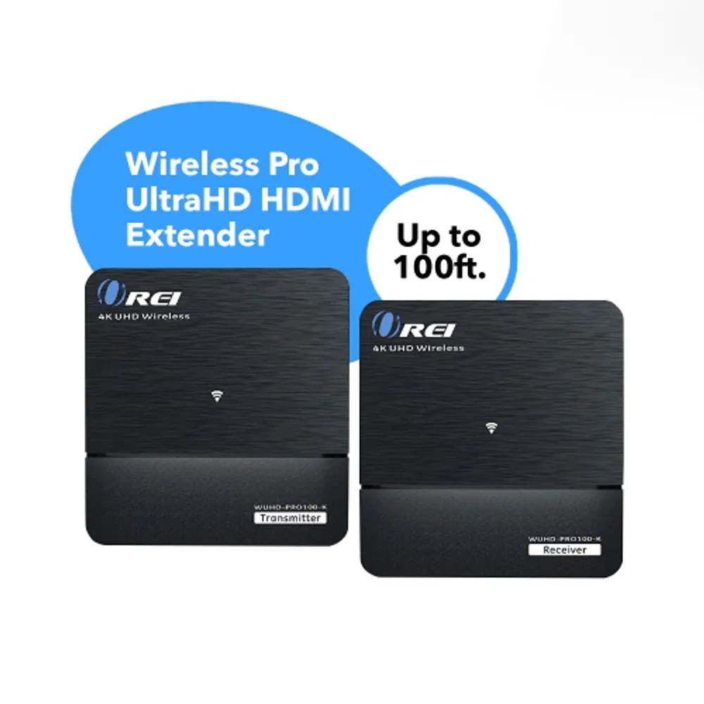 Wireless HDMI Extender Transmitter Dongle & Receiver @1080P up to 100 Feet  (WHD-PRO100-K)