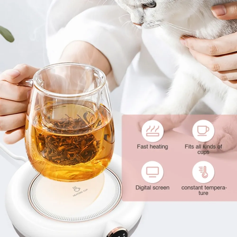 Digital Display Cup Warm Heating Pad