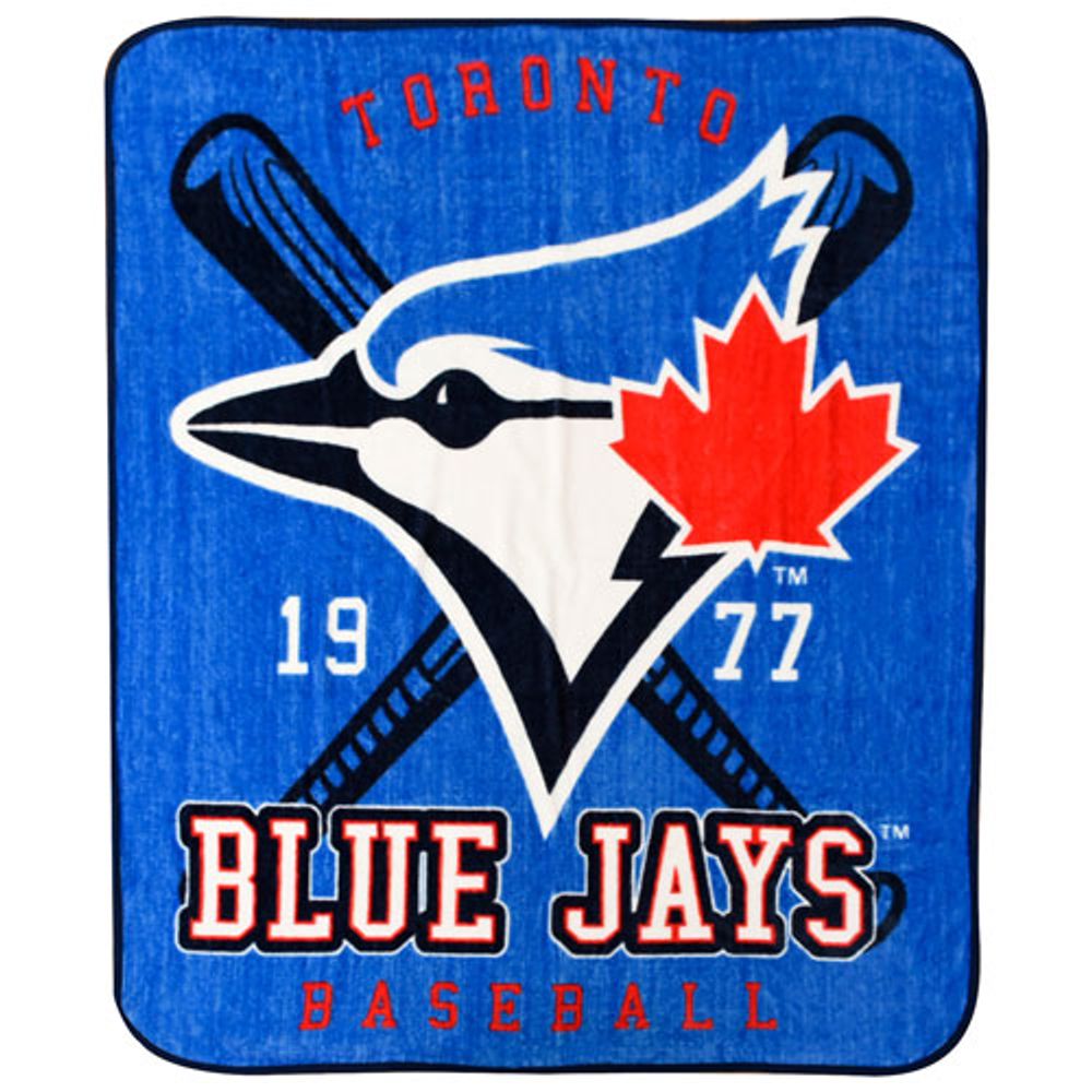 Nemcor Fleece Plush Blanket - Toronto Blue Jays