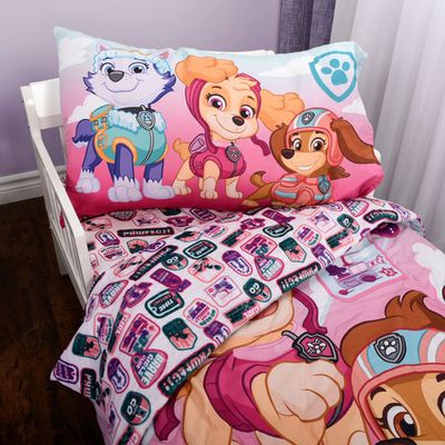 PAW Patrol Girl Pups 3-Piece Toddler Bedding Set