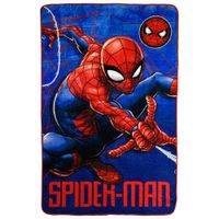 Marvel Polyester Plush Throw Blanket - 60" x 90" - Spiderman