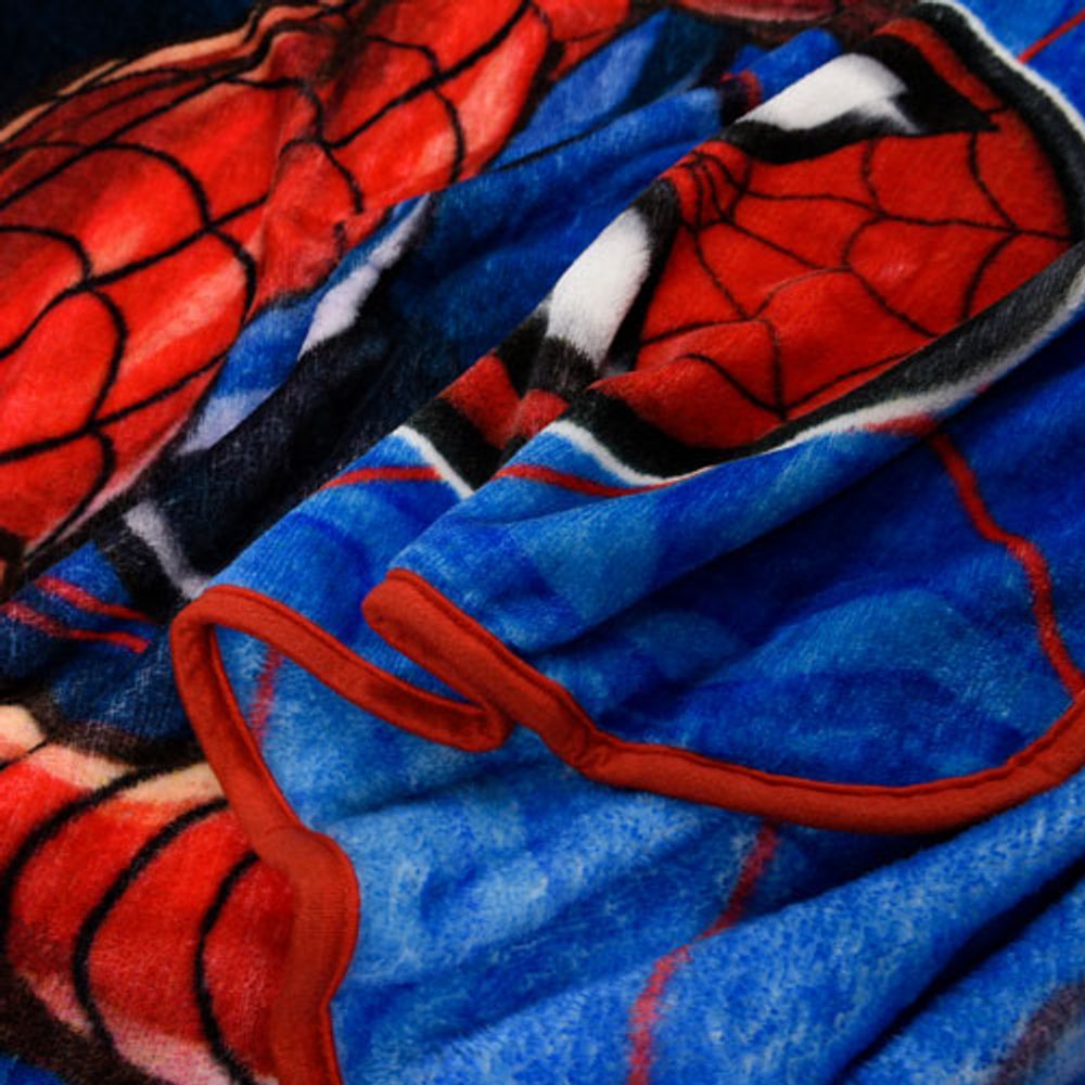 Marvel Polyester Plush Throw Blanket - 60" x 90" - Spiderman