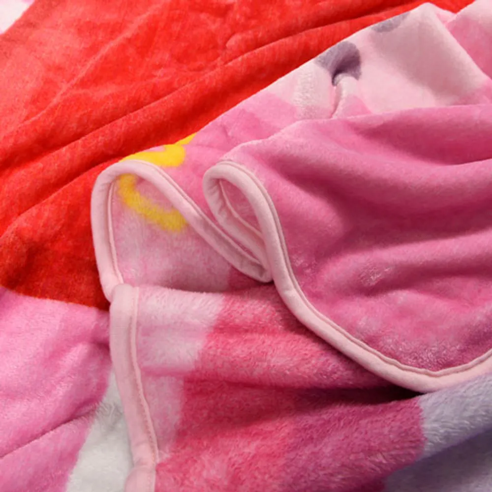 Peppa Pig Polyester Plush Throw Blanket - 60" x 90"