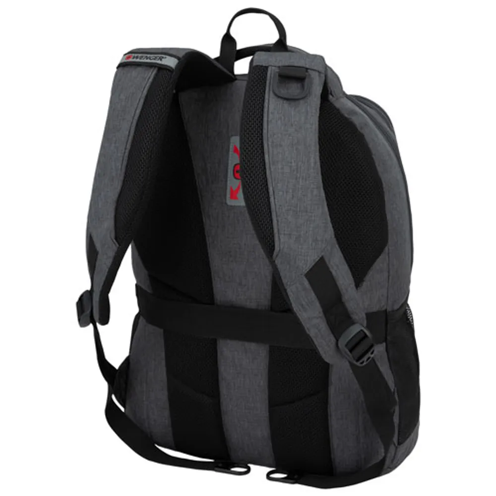 Wenger 15.6" Laptop Commuter Backpack - Dark Grey