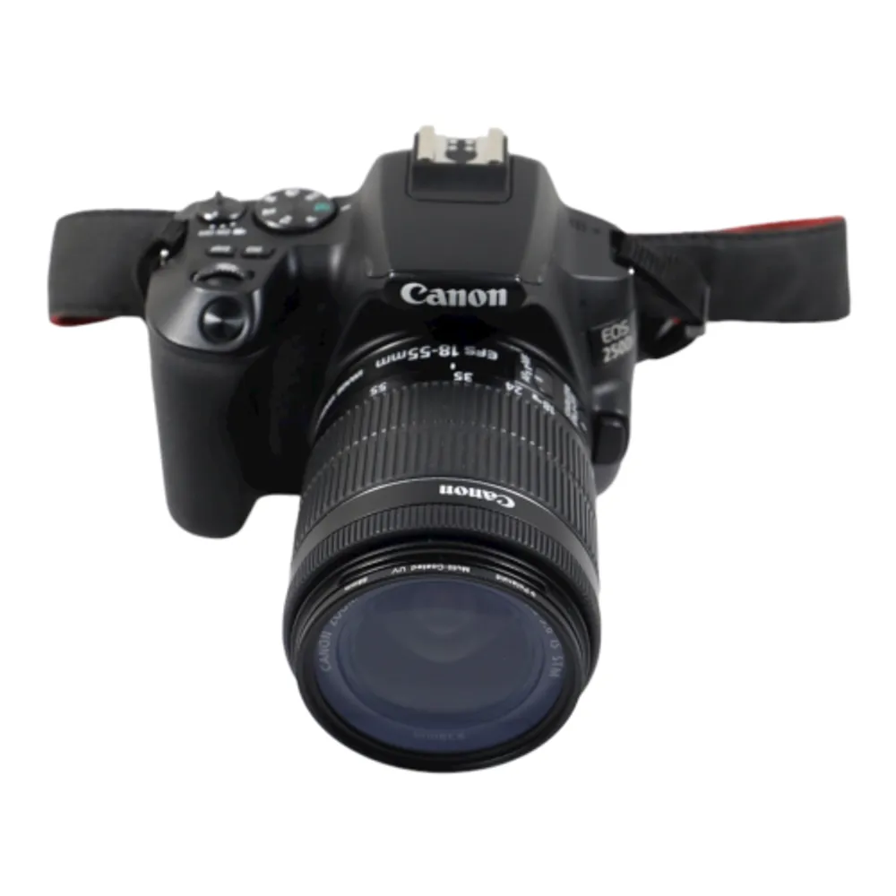Canon EOS 250D (Rebel SL3) DSLR Camera w/ 18-55mm IS STM Lens  (International Model) 