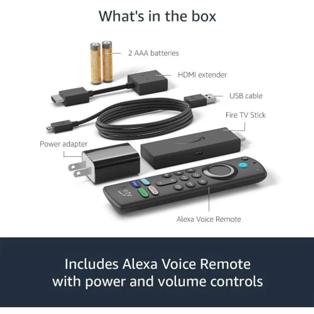 Fire TV Stick 4K Streaming Device with Alexa Ultra HD