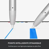 Logitech Crayon USB-C Digital Pencil for iPad (2018 & Later) - Silver