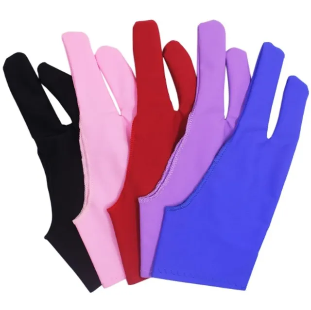 Generic 5 Pack Artist Gloves for Tablet Digital Drawing Glove Two
