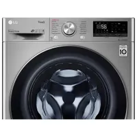 LG 2.6 Cu. Ft. Electric High Efficiency Washer & Dryer Combo (WM3555HVA) - Graphite Steel