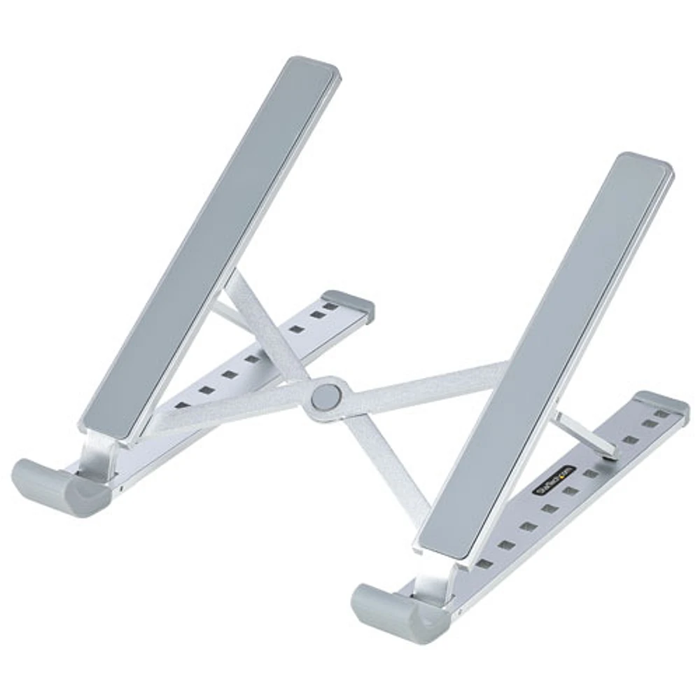 StarTech Aluminum Foldable 15.6" Laptop Riser Stand - SIlver