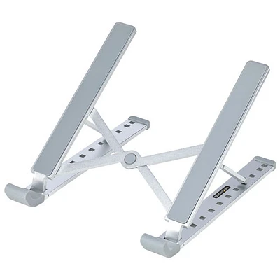 StarTech Aluminum Foldable 15.6" Laptop Riser Stand - SIlver