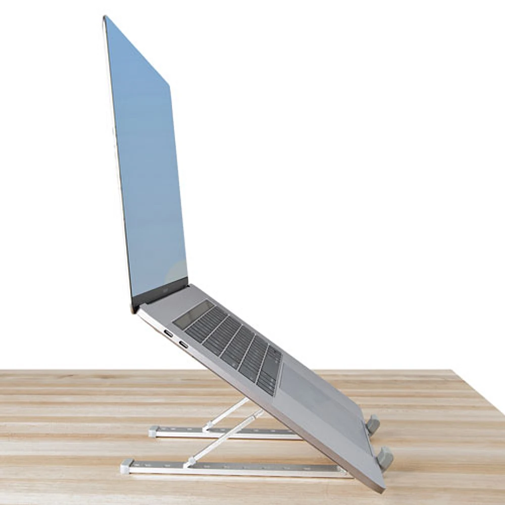 StarTech Aluminum Foldable 15.6" Laptop Riser Stand - SIlver