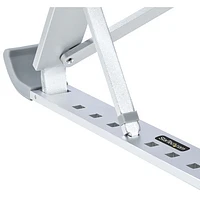 StarTech Aluminum Foldable 15.6" Laptop Riser Stand - SIlver