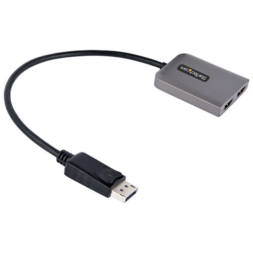 StarTech DisplayPort to Dual 4K Ultra HD HDMI Adapter (MST14DP122HD)