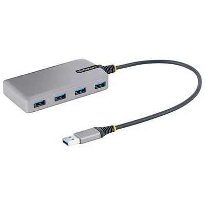 Concentrateur USB 3.0 à 4 ports de StarTech (5G4AB-USB-A-HUB) - Gris cosmique