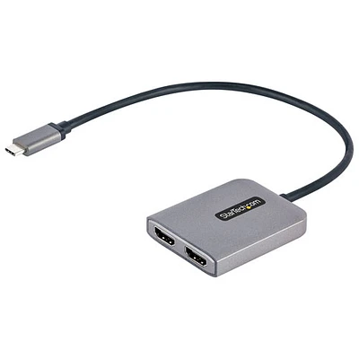 StarTech USB- C to Dual 4K Ultra HD HDMI Adapter (MST14CD122HD)