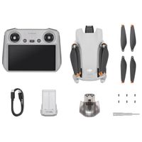 DJI Mini 3 Quadcopter Drone & Remote Control with Built-in Screen (DJI RC) - Grey