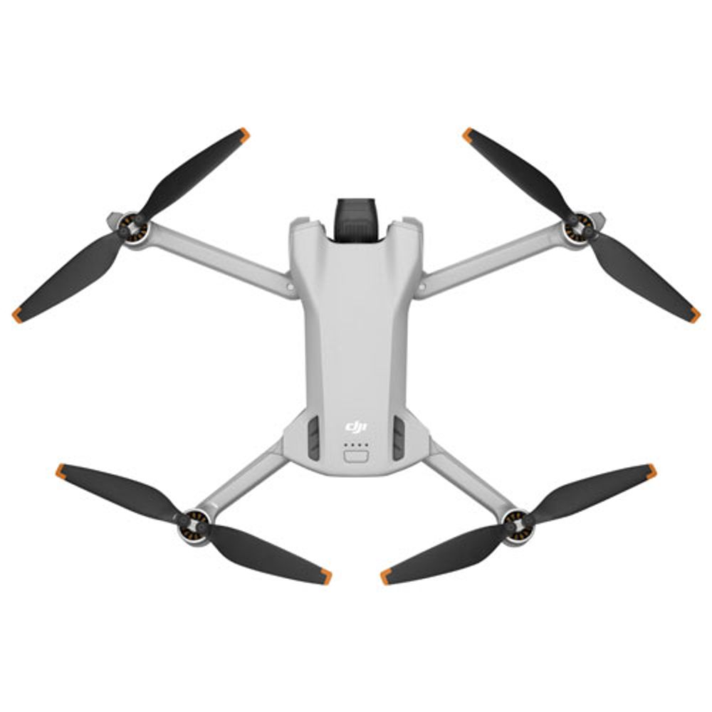 DJI Mini 3 Quadcopter Drone & Remote Control with Built-in Screen (DJI RC) - Grey