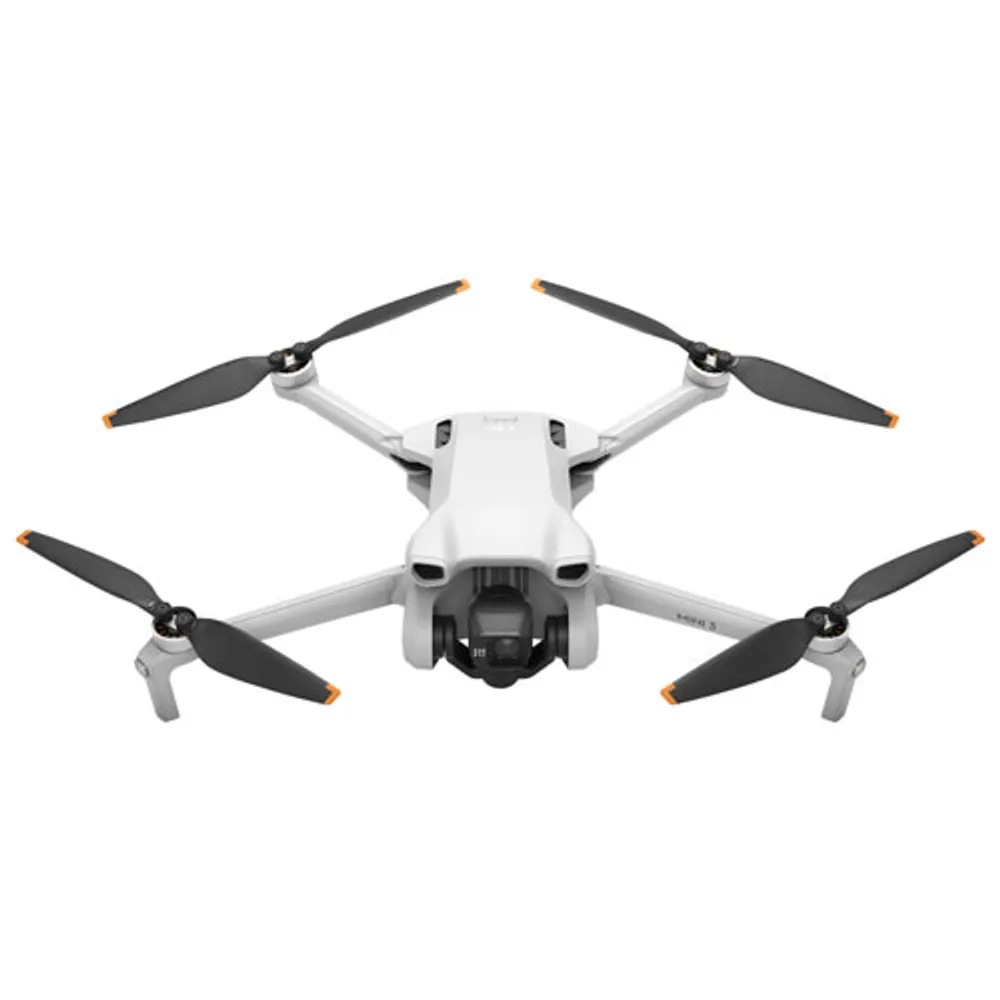 DJI Mini 3 Quadcopter Drone Fly More Combo & Remote Control with Built-in Screen (DJI RC) - Grey