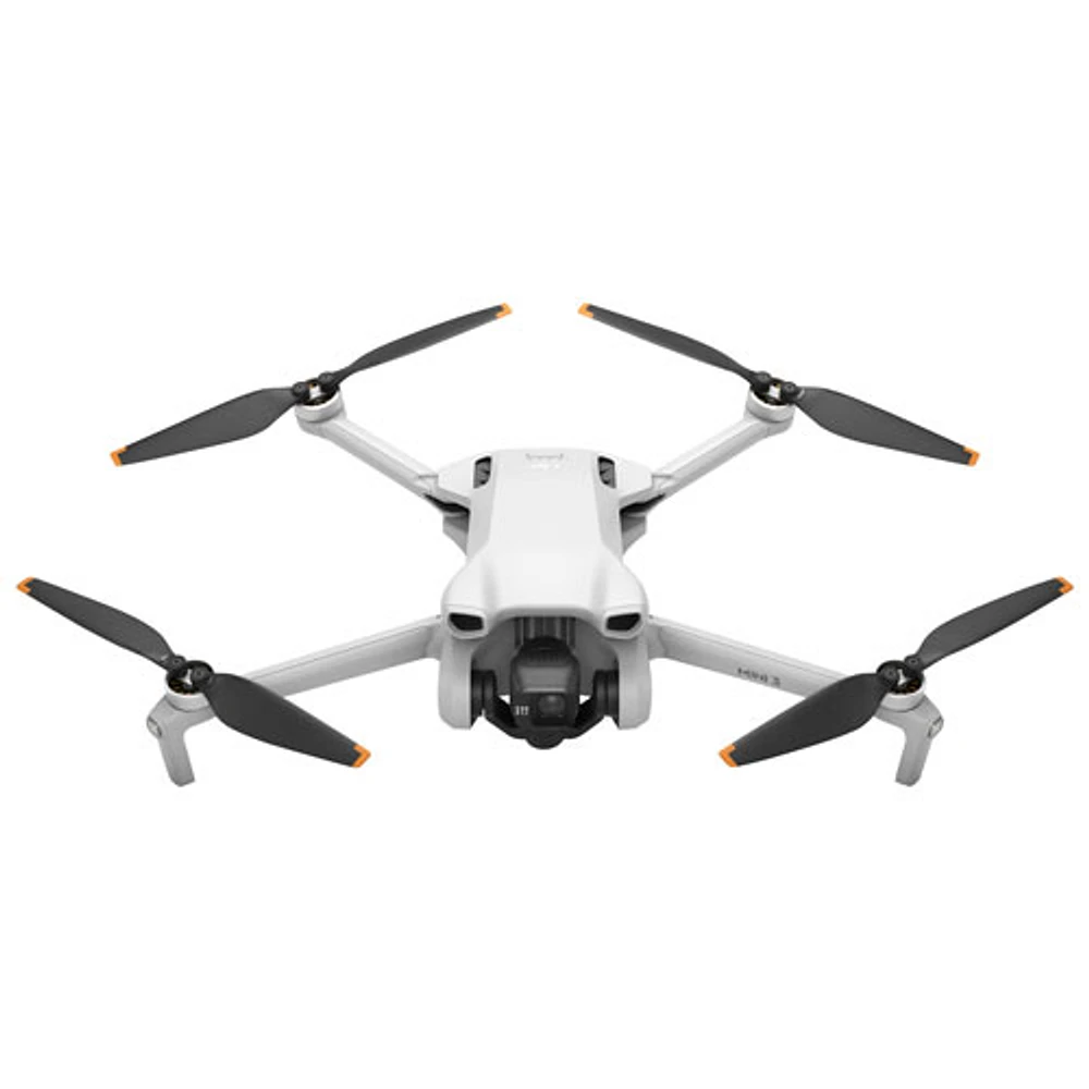 DJI Mini 3 Quadcopter Drone Fly More Combo with Remote Control - Grey