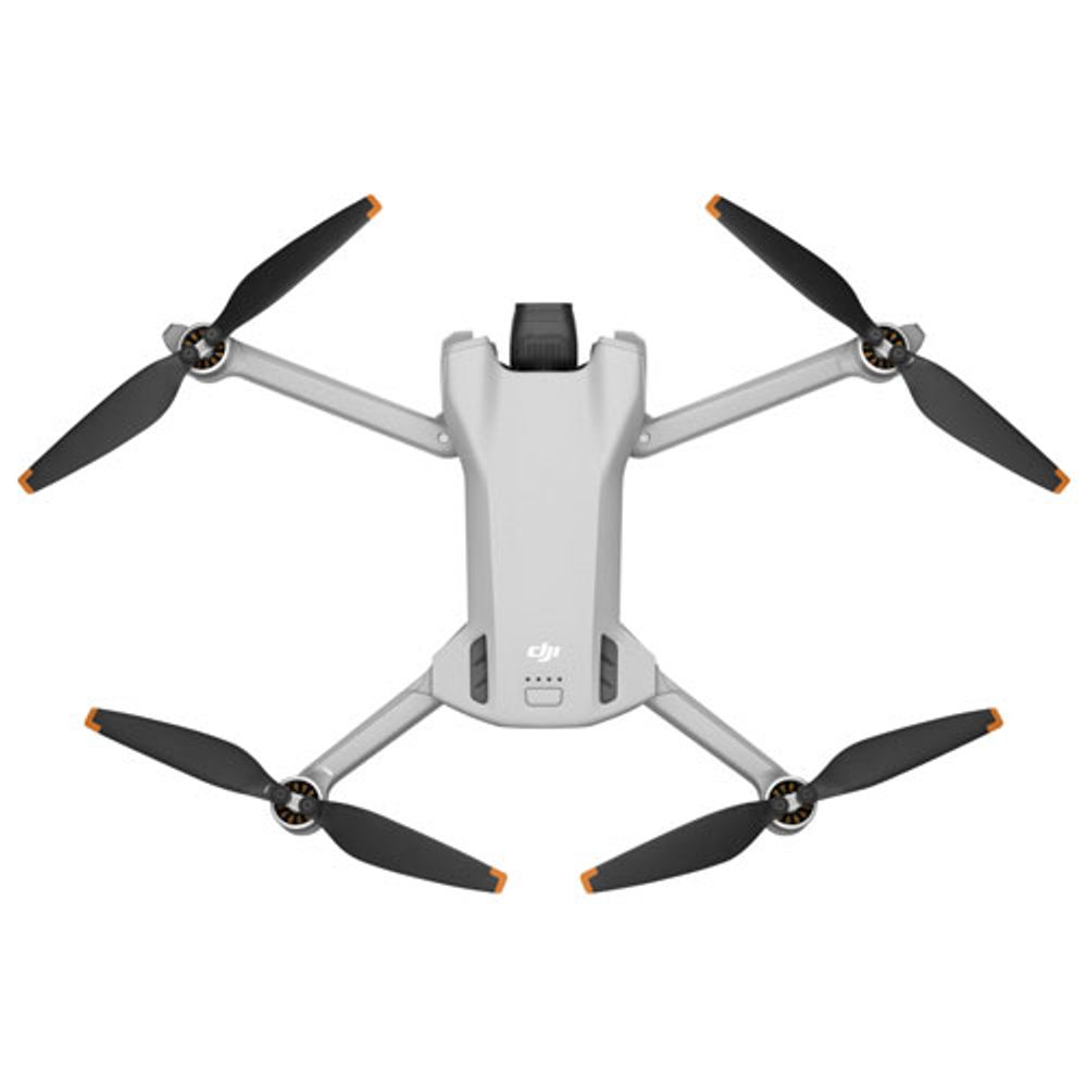 DJI Mini 3 Quadcopter Drone Fly More Combo with Remote Control - Grey