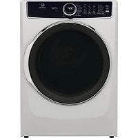 Boîte ouverte - Sécheuse électrique à vapeur 8 pi³ d'Electrolux (ELFE763CAW) - Blanc - Endommagé
