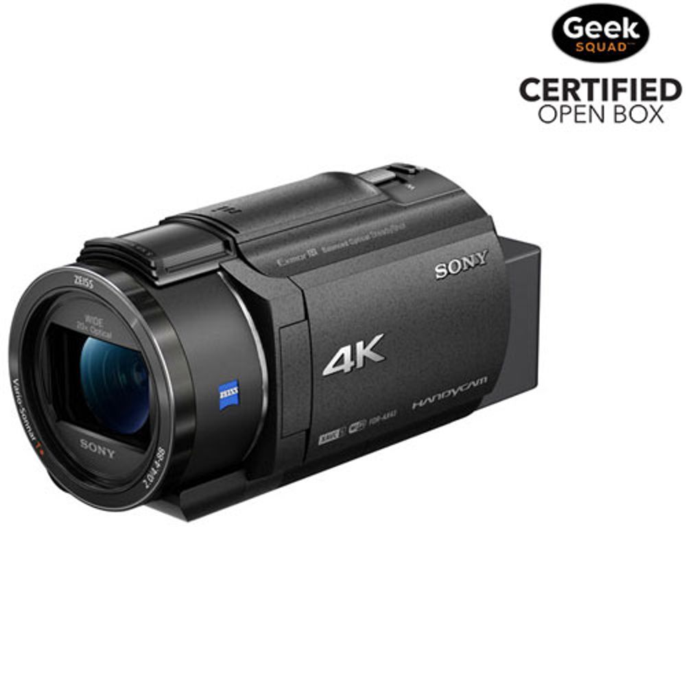 Open Box - Sony FDR-AX43A 4K Handycam Content Creator Flash Memory Camcorder