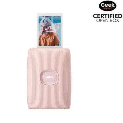 Open Box - Fujifilm Instax Mini Link 2 Smartphone Printer - Soft Pink