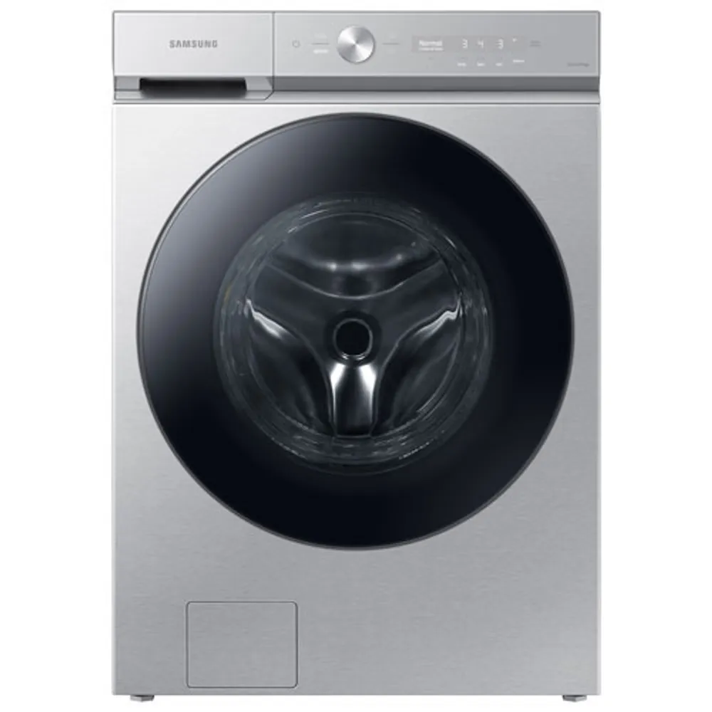 Open Box - Samsung Bespoke 6.1 Cu. Ft. Front Load Washer (WF53BB8700ATUS) - Stainless - Perfect Condition