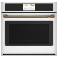 Open Box - Café 30" 5 Cu. Ft. Electric Wall Oven (CTS90DP4NW2) - Matte White - Perfect Condition