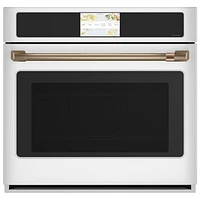 Open Box - Café 30" 5 Cu. Ft. Electric Wall Oven (CTS90DP4NW2) - Matte White - Perfect Condition