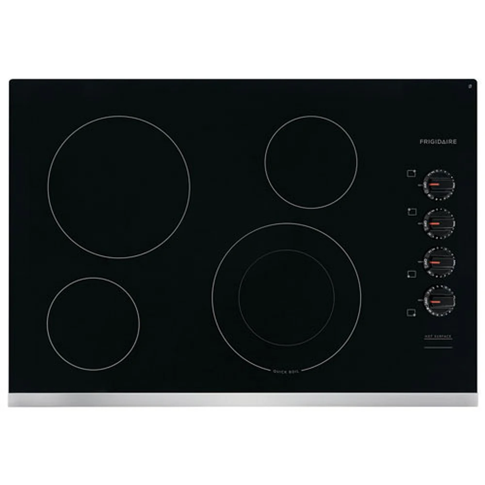 Open Box - Frigidaire 30" 4-Element Electric Cooktop (FFEC3025US) - Stainless - Perfect Condition