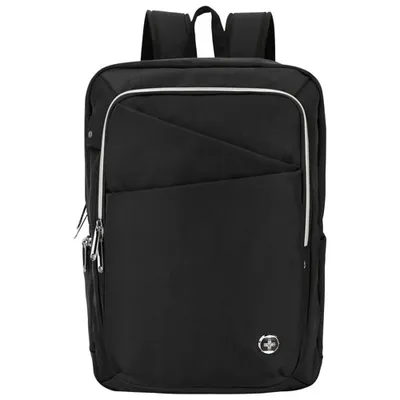 SwissDigital Katy Rose 16" Laptop Backpack - Black Platinum