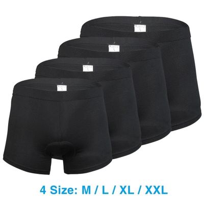 1/4-Pairs Cycling Shorts Pro 3D Gel Padded Men's Bicycle road Bike Underwear