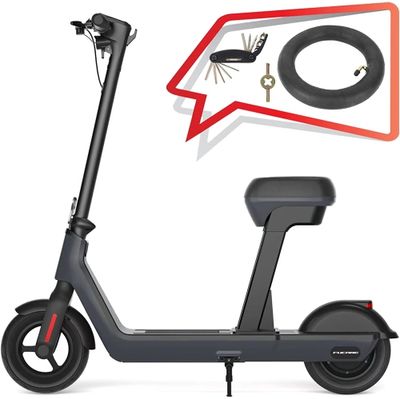 FUCARE HU3 PRO Foldable Electric Scooter with up to 64km battery life-Top Speed 18.6MPH -500 W 48V 12Ah (576Wh) lithium battery- Cruise Control Commuting Mini-bike