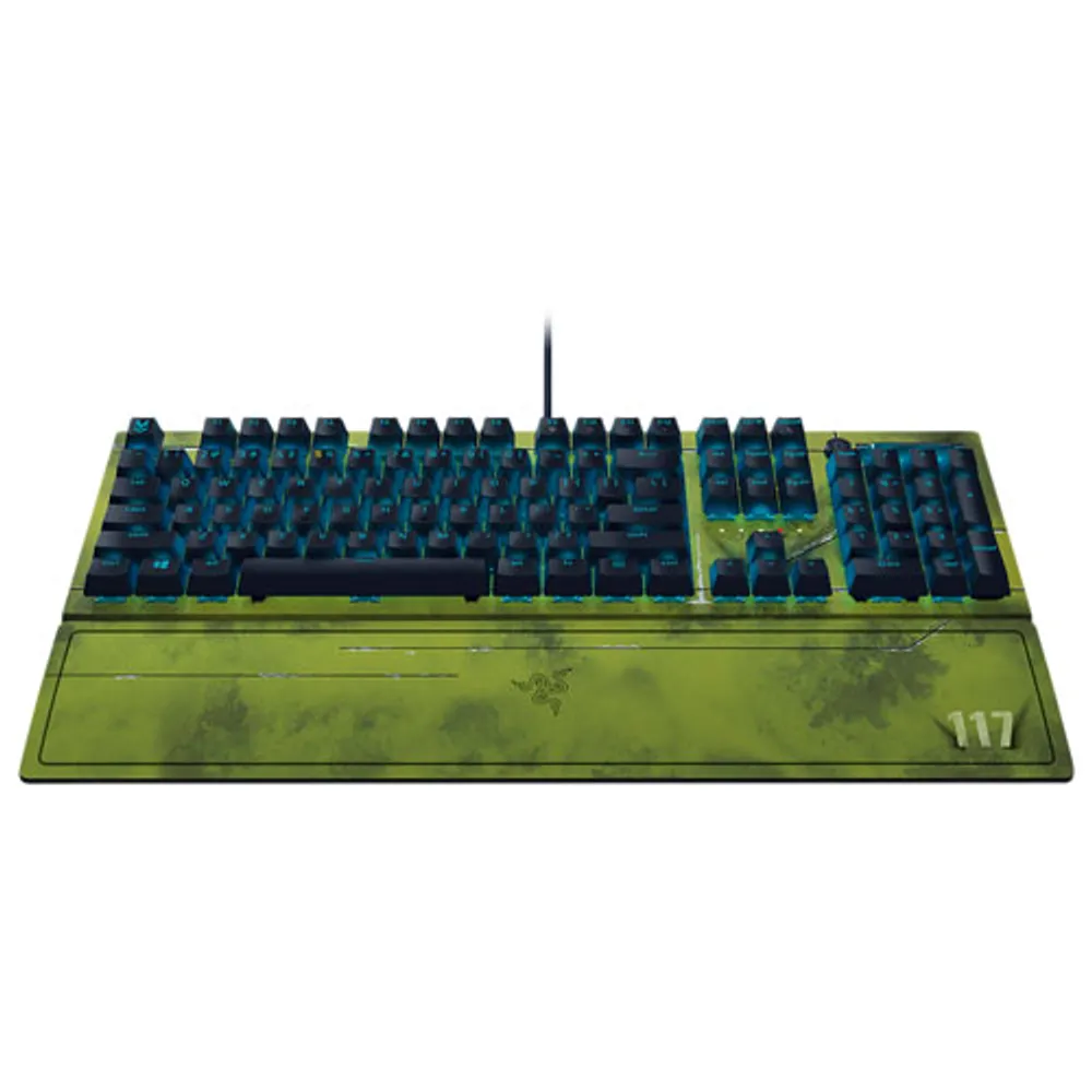 Razer BlackWidow V3 Halo Infinite Edition Backlit Mechanical Gaming Keyboard - Green