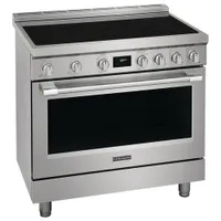 Frigidaire Professional 36" 4.4 Cu Ft True Convection 5-Element Induction Range (PCFI3670AF) - Stainless