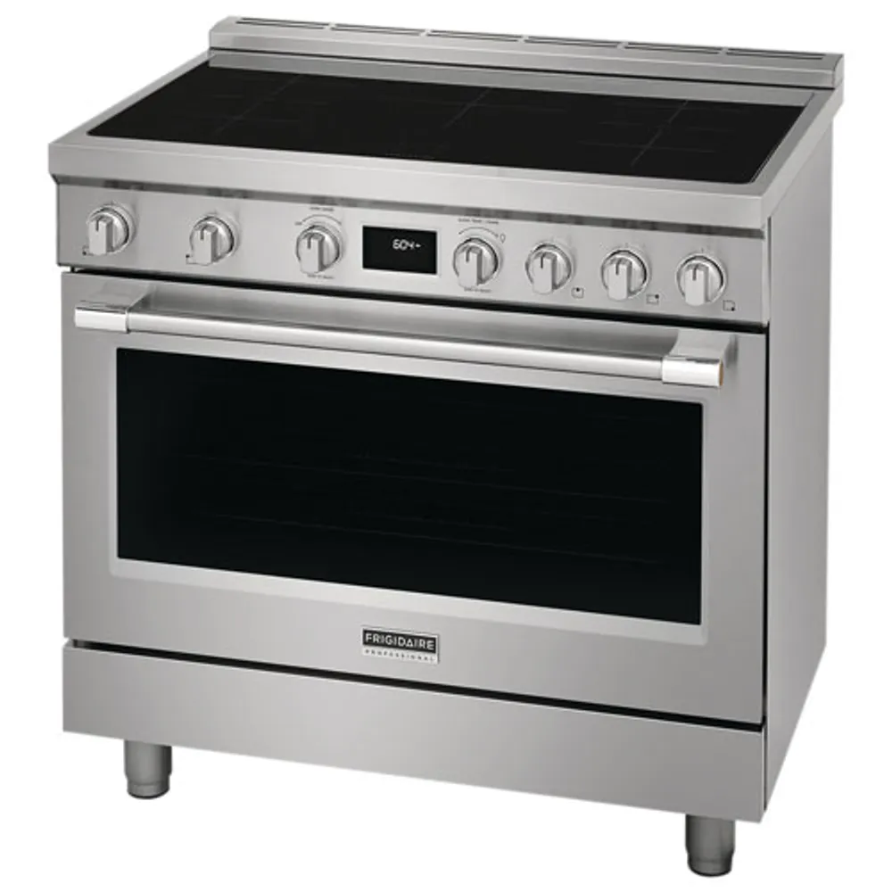 Frigidaire Professional 36" 4.4 Cu Ft True Convection 5-Element Induction Range (PCFI3670AF) - Stainless