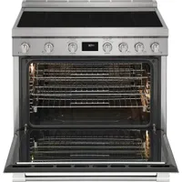 Frigidaire Professional 36" 4.4 Cu Ft True Convection 5-Element Induction Range (PCFI3670AF) - Stainless