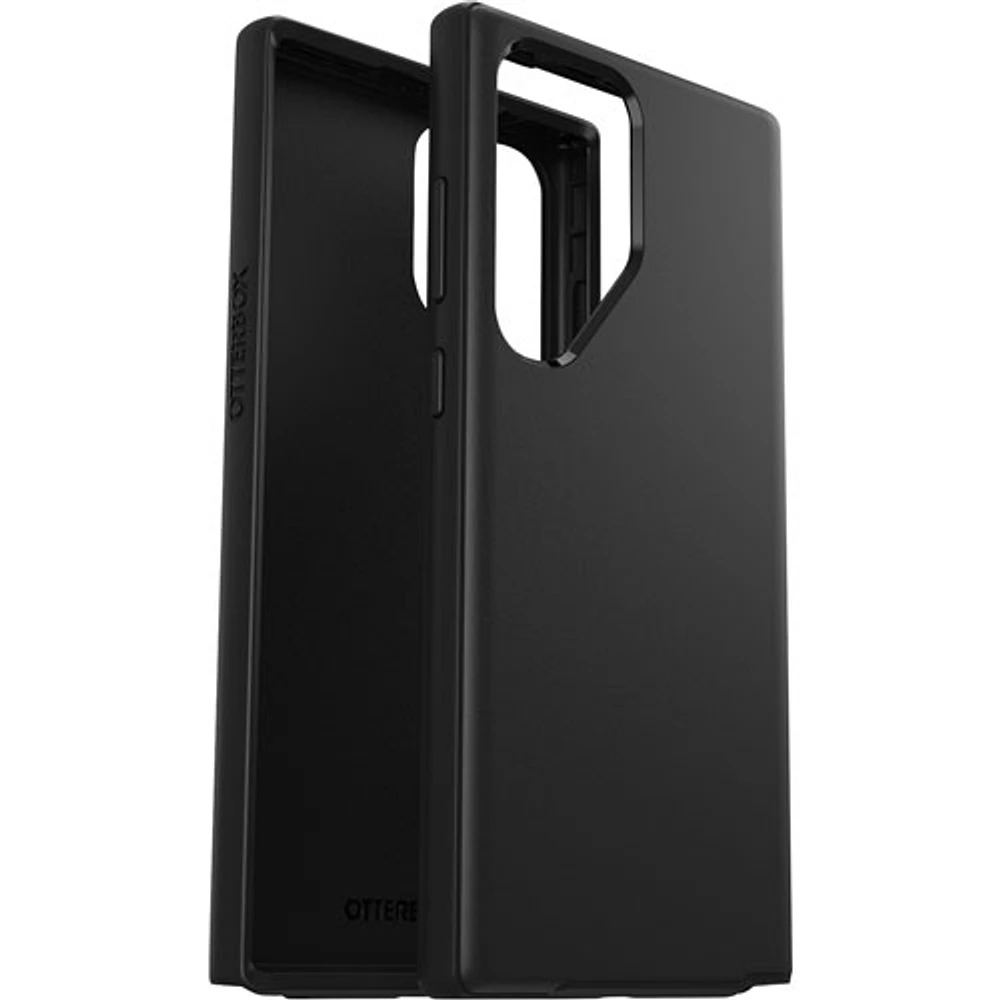 OtterBox Symmetry Fitted Hard Shell Case for Galaxy S23 Ultra - Black