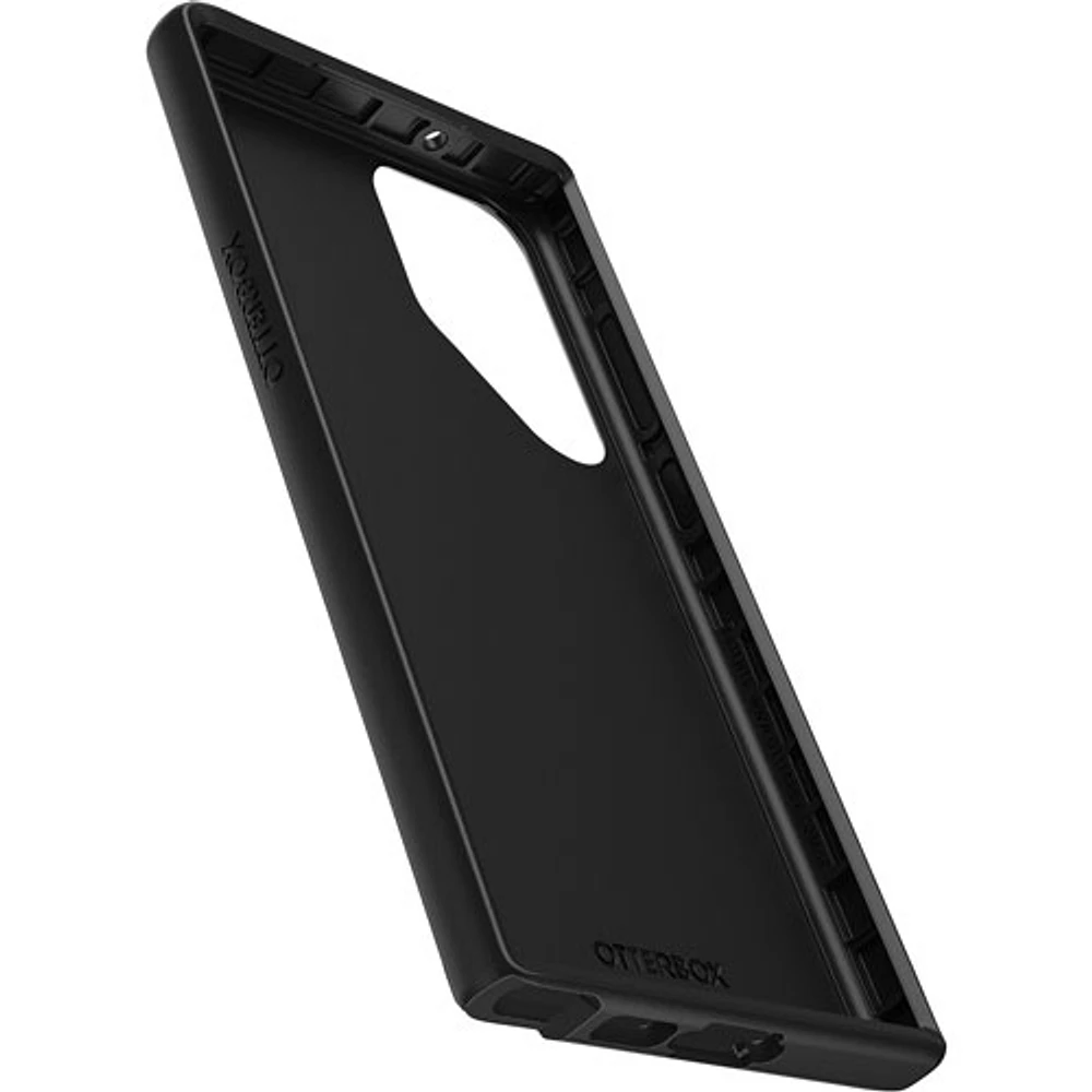 Étui rigide ajusté Symmetry d'OtterBox pour Galaxy S23 Ultra - Noir