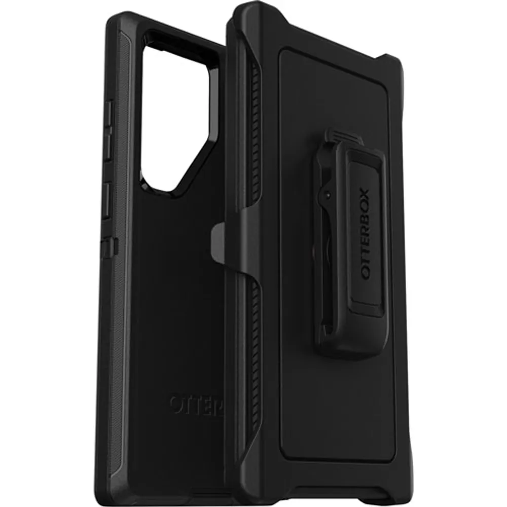 Étui rigide ajusté Defender d'OtterBox pour Galaxy S23 Ultra - Noir