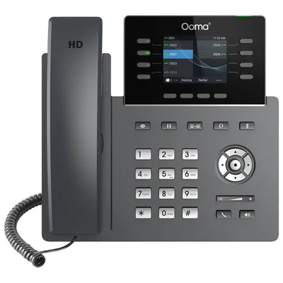 Ooma 2624W VoIP Office Desk Phone (Subscription Required)