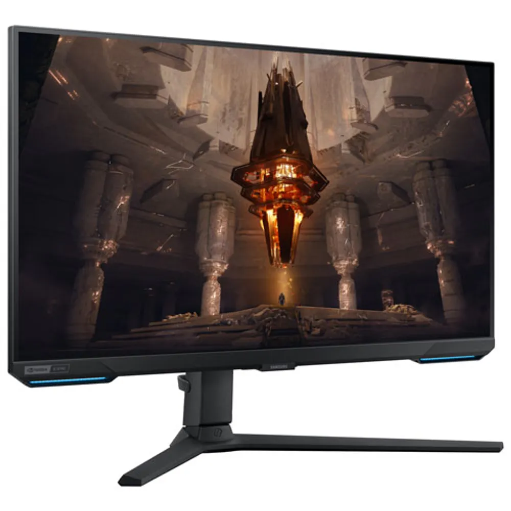 Samsung 28" 4K Ultra HD 144Hz 1ms GTG IPS LCD G-Sync Gaming Monitor (LS28BG702ENXGO) - Black