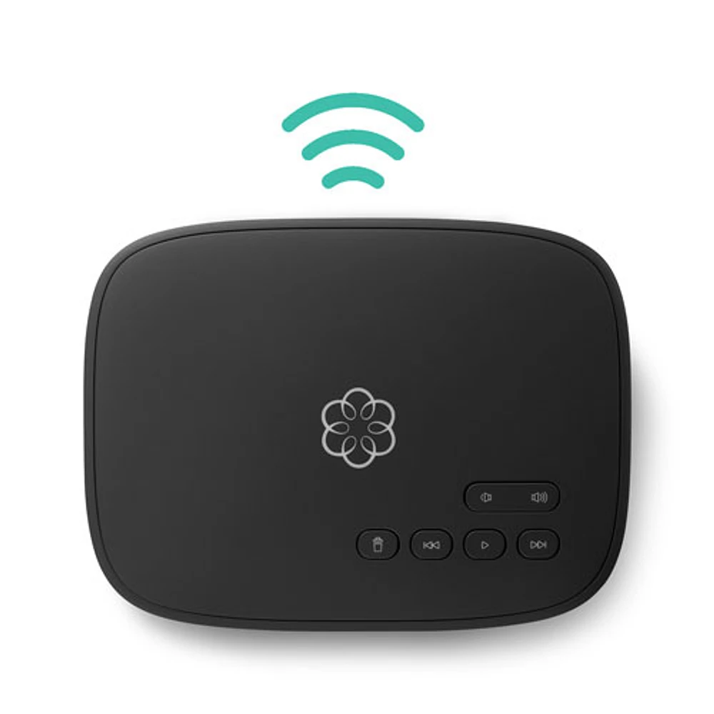 Ensemble de téléphonie résidentielle Internet Telo Air d'Ooma avec téléphone rétro princesse