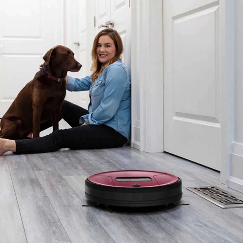 bObsweep PetHair Vision Plus Robot Vacuum & Mop - Beet