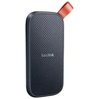 SanDisk Portable 2TB USB 3.2 External Solid State Drive (SDSSDE30-2T00-G25) - Black