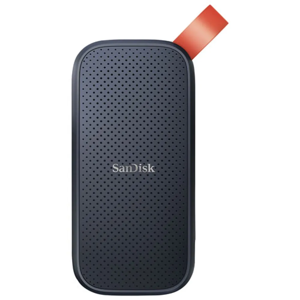 SanDisk Portable 1TB USB 3.2 External Solid State Drive (SDSSDE30-1T00-G25) - Black