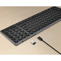 Insignia Wireless Slim Bluetooth Keyboard - Grey - Only at Best Buy